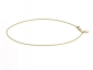 round diamond yellow gold pendants chain PRCY01 